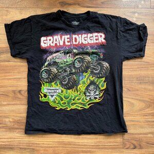 Monster Jam Men's Black T-shirt